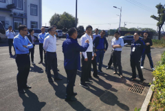 孫勇市長帶隊調(diào)研區(qū)污水處理廠 運行情況